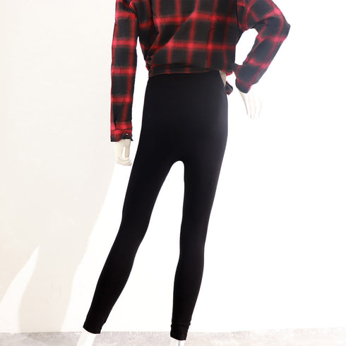 レギンスパンツ レディース レース レース切り替え 美脚 ストレッチ パンツ 黒 スキニーパンツ ウエストゴム 無地 ボトムス 98LUDEI-001