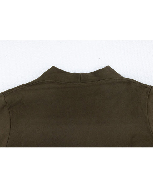 Vネック ベーシック 長袖 カットソー レディース ヒートインナー 柔らかい シンプル 重ね着 ストレッチTシャツ 無地プルオーバー 韓国ファッション 98NAISI-001