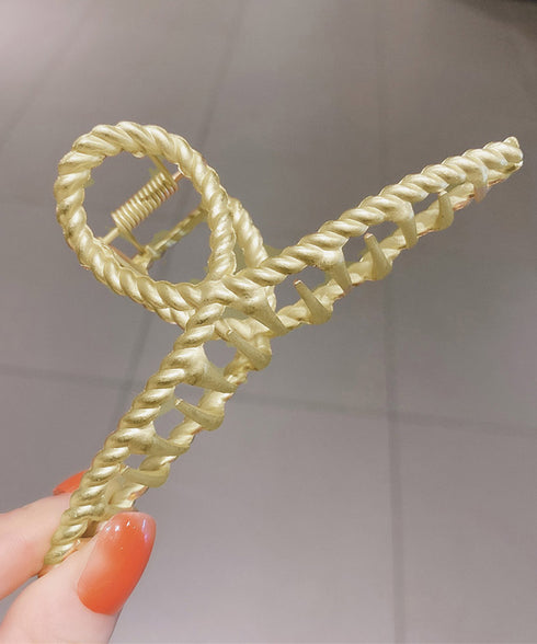 バンスクリップ 韓国風 レディース ヘアクリップ まとめ髪 ヘアアクセサリー シンプルヘアアクセ 大人 長い髪 トレンド デイリー カジュアル 98NUANM-001