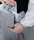 レース切り替えドット柄 ワイドパンツ美脚 レディース ロングパンツ 低身長向け スポーツパンツ ダンス衣装 韓国風 ボトムス ウエストゴム イージーパンツ 薄手 98SHIT-002