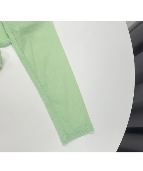 シアートップス 長袖レディースカットソー クルーネック 無地Tシャツ 薄手 ブラウス 透け感 きれいめ おしゃれ 大人 重ね着 セクシー レイヤードトップス 98XIAYAO-001