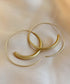 大ぶり マット フープピアス 韓国風 レディース サークル シンプル おしゃれ 上品 アクセサリー ゴールド きれいめ 耳飾り 両耳 韓国ファッション 98XIJIN-001