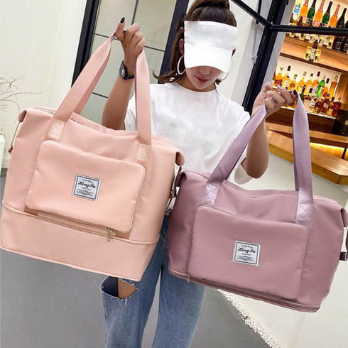 キャリーオンバッグ レディース 修学旅行バッグ 大容量 旅行バッグ シューズ収納 ボストンバッグ 機内持ち込み 拡張ファスナー 男女兼用 軽量 98XIUFENG-031