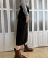 ハイウエストスリットロングスーツスカート レディース バックスリットスカート ビジネス オシャレ 大人きれいめボトムス ポケット付きスカート お洒落脚長スカート 98YINNA-001