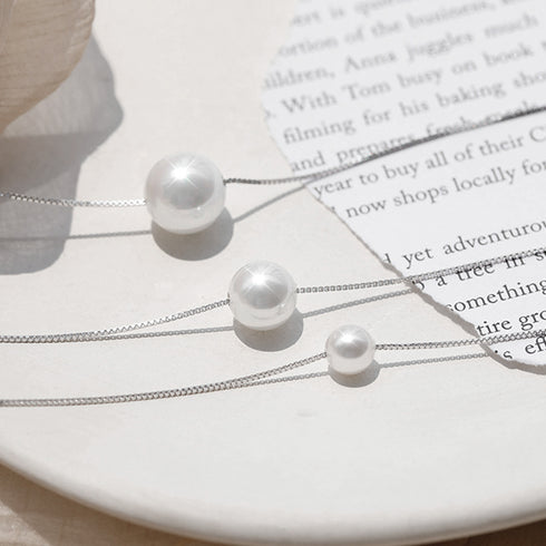 チェーン ネックレス フェイクパール 韓国風 ファッション レディース 可愛い 結婚式 きれいめ カジュアル ファッション 小物 98YQMEI-001