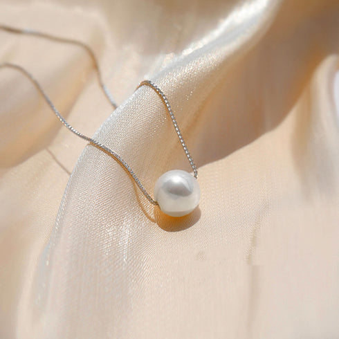 チェーン ネックレス フェイクパール 韓国風 ファッション レディース 可愛い 結婚式 きれいめ カジュアル ファッション 小物 98YQMEI-001