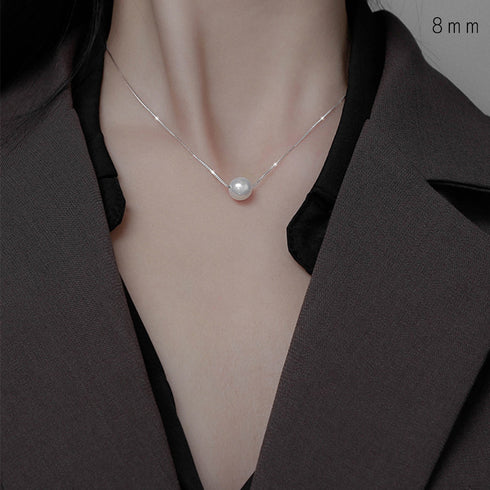 チェーン ネックレス フェイクパール 韓国風 ファッション レディース 可愛い 結婚式 きれいめ カジュアル ファッション 小物 98YQMEI-001