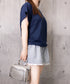 オフショルダーTシャツ 半袖 トップス ワンショルトップスレディース 斜め肩デザイントップス サイドギャザーワンショルダーカットソー おしゃれ肌見せ夏服 韓国風 98YRLAN-001