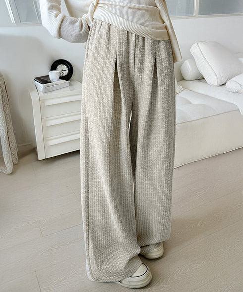 ワイドパンツ レディース ハイウエスト ウエストゴム 美脚 脚長 ベーシック 着やせ ゆったり リラックス ストリート カジュアル 動きやすい 99FZFZ-035