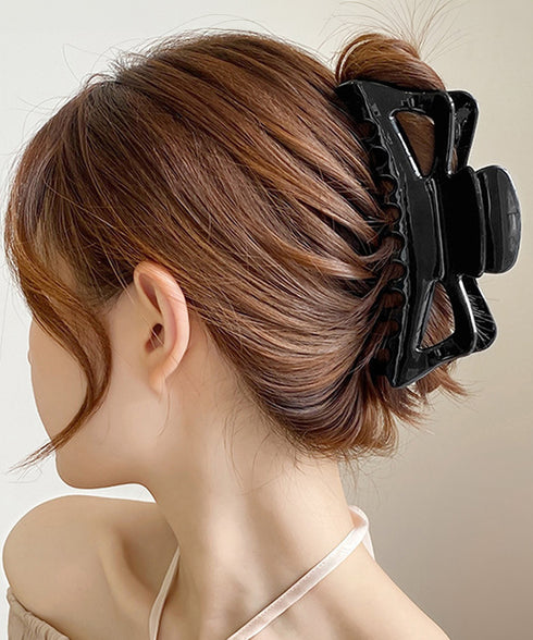 バンスクリップ ヘアクリップ レディース 韓国風 ヘアアクセサリー 大きめ 髪留め まとめ髪 おしゃれ 大人可愛い オフイスカジュアル 小物 誕生日 プレゼント 99GJDZ-001