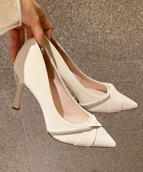 パンプス ポインテッドトゥ ハイヒール レディース 美脚 靴 ピンヒール フェミニン オシャレ 大人 お洒落 通勤OL 披露宴 入学式 卒業式 春秋 99GYXC-156
