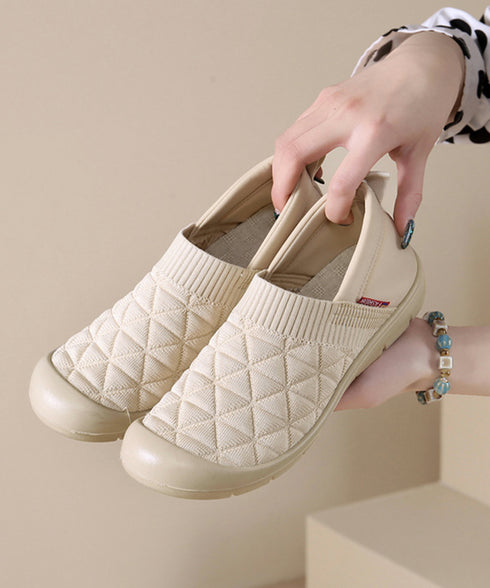 スリッポンシューズ レディース 軽量 スニーカー ニット 通気性 履きやすい カジュアル おしゃれ ウォーキング ジョギング 旅行 99HYGM-003