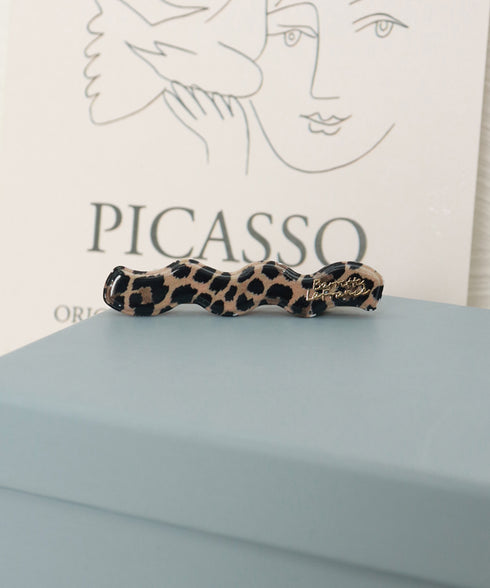 くちばしクリップ レオパード柄 韓国風 レディース ヘアクリップ ヘアアクセサリー 髪飾り おしゃれ 大人 かわいい 通勤通学 プレゼント 結婚式 二次会 99JXSP-011