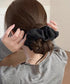 シュシュ ヘアゴム リボン柄 ハート柄 レディース ヘアアクセサリー ヘアアレンジ ボリューム髪飾り 髪留め 大人 可愛い オルチャン フェミニン デート 99JXSP-013