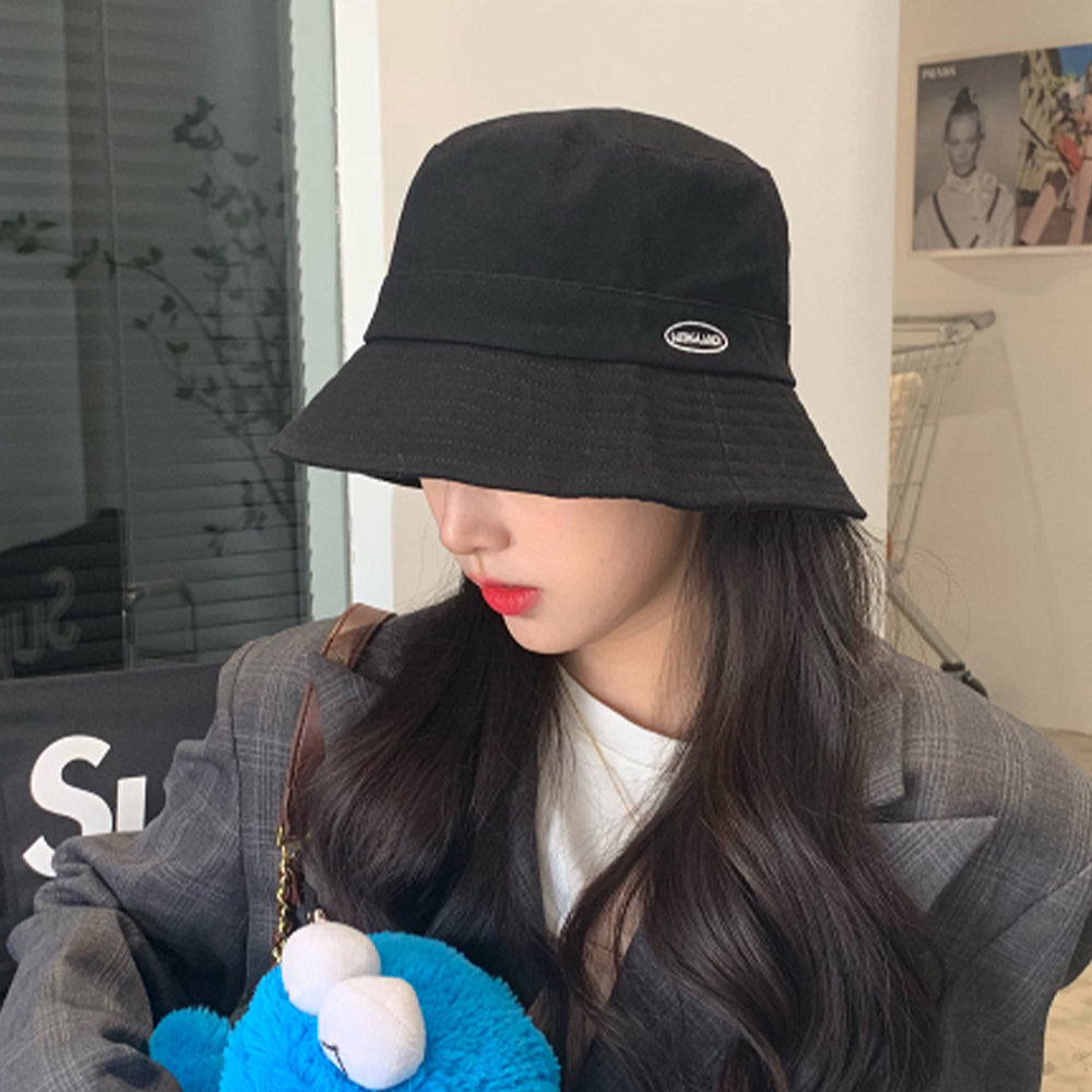 バケットハット レディース 韓国風 春夏 ブラック