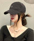 ベースボールキャップ 刺しゅうレディース 帽子 ぼうし つば広 日焼け防止 日よけ おしゃれ 小顔 オルチャン お出掛け 韓国ファッション ベーシック 99MHMY-024