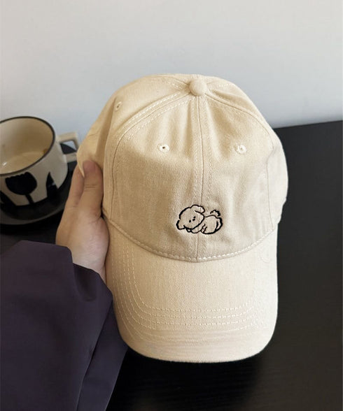 ベースボールキャップ 刺しゅうレディース 帽子 ぼうし つば広 日焼け防止 日よけ おしゃれ 小顔 オルチャン お出掛け 韓国ファッション ベーシック 99MHMY-024