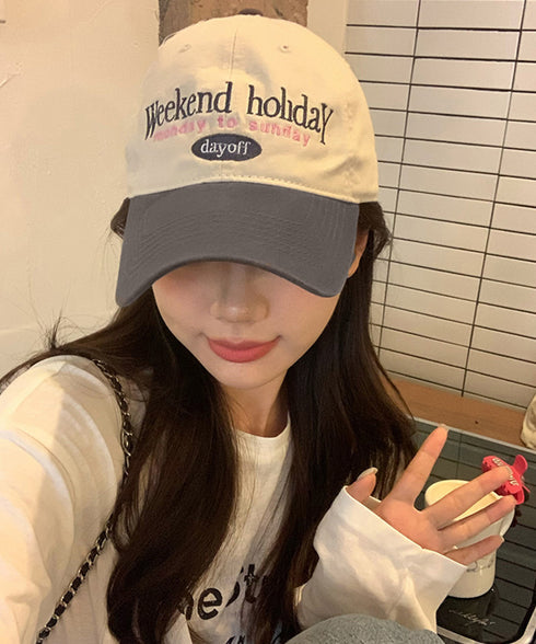 キャップ 刺しゅう レディース 英字ロゴ ビーチキャップ ベースボールキャップ 野球帽 ぼうし 小顔 可愛い カジュアル 紫外線対策 カップル アウトドア 99MHMY-029