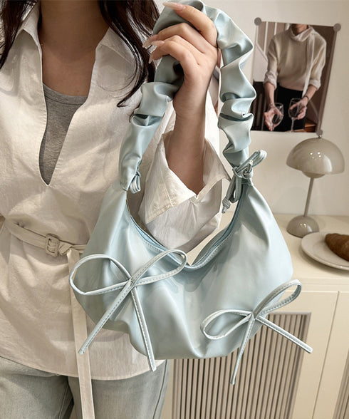 ショルダーバッグ 3way リボンバッグ レディース フェイクレザー 手提げ鞄 肩掛け 斜め掛けバッグ 合皮 大人可愛い おしゃれ 旅行 お出かけ 春夏秋冬 99MSXB-006