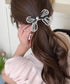 シュシュ クリップ パール 蝶結び レディース ヘアアクセサリー ヘアアレンジ 髪留め オルチャン おしゃれ 大人 可愛い プレゼント 女子会 パーティー 99QNSP-014