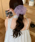 パール付きシュシュ 透け感ヘアゴム ヘアアクセサリー 髪飾り フェイクパール まとめ髪 大人っぽい きれいめ 可愛い おしゃれ お団子 ヘアグッズ 簡単 99RMSP-001