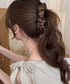 バンスクリップ 大きめ ヘアクリップ レディース ヘアアクセサリー 髪留め 髪飾り まとめ髪 おしゃれ 大人 可愛い オフイスカジュアル 女子会 演奏会 99SYSP-002