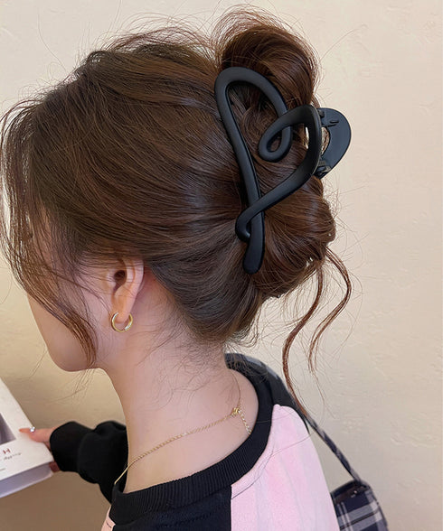 バンスクリップ 大きめ ヘアクリップ レディース ヘアアレンジ 髪留め 髪飾り まとめ髪 おしゃれ 大人 可愛い オフイスカジュアル 誕生日 プレゼント 99TZSP-005