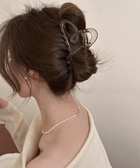 バンスクリップ 大きめ ヘアクリップ レディース ヘアアレンジ 髪留め 髪飾り まとめ髪 おしゃれ 大人 可愛い オフイスカジュアル 誕生日 プレゼント 99TZSP-005