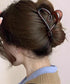 バンスクリップ 大きめ ヘアクリップ レディース ヘアアレンジ 髪留め 髪飾り まとめ髪 おしゃれ 大人 可愛い オフイスカジュアル 誕生日 プレゼント 99TZSP-005