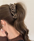 レオパード柄 バナナクリップ 簡単髪留め レディース ヘアアクセサリー ポニーテール 大人かわいい ヘアアレンジグッズ まとめ髪 ハーフアップ 夜会巻き 髪飾り 99TZSP-010