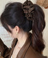 レオパード柄 バナナクリップ 簡単髪留め レディース ヘアアクセサリー ポニーテール 大人かわいい ヘアアレンジグッズ まとめ髪 ハーフアップ 夜会巻き 髪飾り 99TZSP-010