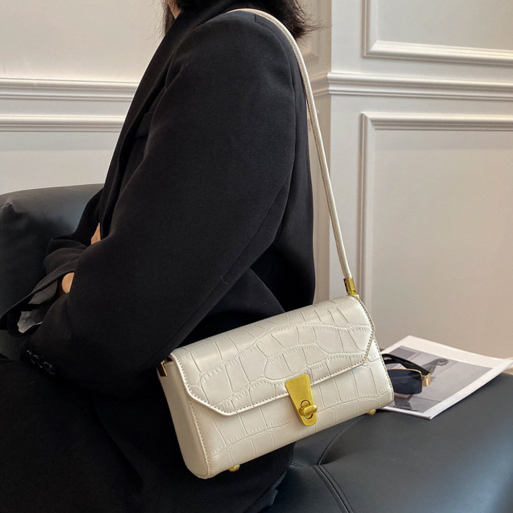 ショルダーバッグ レディース PU アイボリー