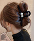 バンスクリップ ヘアクリップ パール レディース ヘアアクセサリー 韓国風 髪留め まとめ髪 おしゃれ大人可愛い オフイスカジュアル 小物 誕生日 プレゼント 99ZYSP-013