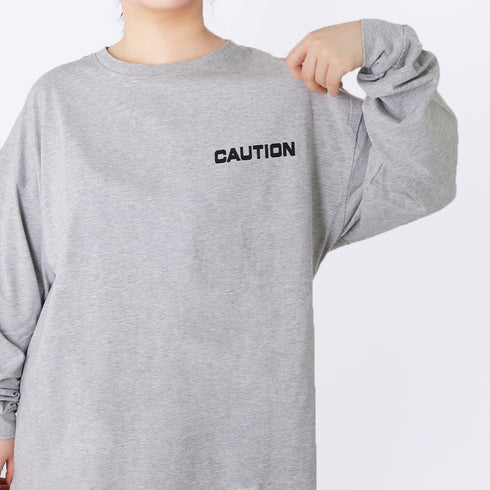 Tシャツ レディース 長袖 カットソー Tシャツ レディース 長袖 カットソー おしゃれ ロゴ オーバーサイズ 大きいサイズ ゆったりTシャツ 99AAA-011