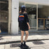 半袖Tシャツ レディース 夏 ロゴ 韓国 トップス ロング丈 ゆったり 着痩せ ルームウェア カジュアル 大人 体型カバー 99AAA-024