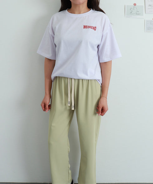 プリントTシャツ 半袖 新作 韓国風夏服 レディーストップス クルーネック カットソー プルオーバー オルチャン 体型カバー 人気 カジュアル おしゃれ大人 99AAA-035