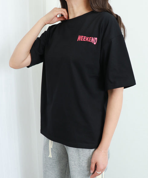 プリントTシャツ 半袖 新作 韓国風夏服 レディーストップス クルーネック カットソー プルオーバー オルチャン 体型カバー 人気 カジュアル おしゃれ大人 99AAA-035
