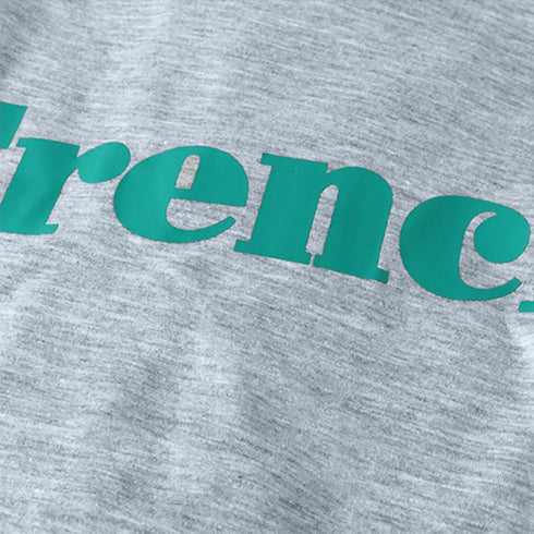フレンチスリーブ 英字ロゴTシャツ 韓国 レディース プリントTシャツ 半袖 カットソー クルーネック おしゃれ カジュアル おしゃれ ストリート ダンス衣装 99AC-009