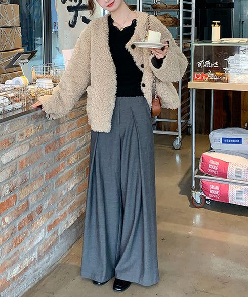 ニットトップス レディース レース付き ニットソー 無地ニット ニットセーター ニットインナー Vネック フリル 柔らかい 着回し カジュアル 大人 可愛い 99BDFS-007