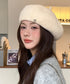 レディース ベレー帽 秋冬 飾り ベレーキャップ 防寒帽子 小顔 丸み 折りたたみ おしゃれ カジュアル シンプル 大人 トレンド感 可愛い小物 99BJMY-009