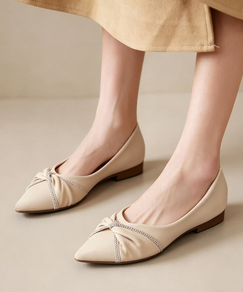 ツイストポインテッドトゥパンプス 美脚 レディース フラットパンプス ねじりデザイン きれいめエレガント 通勤くつ オフィスパンプス 披露宴 結婚式 歩きやすい 99BLMY-004
