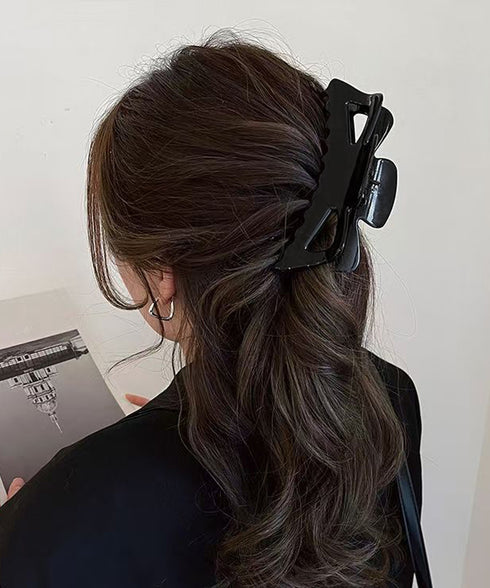 バンスクリップ ヘアクリップ レディース きれいめ ヘアアクセサリー 簡単ヘアアレンジ 大人可愛い おしゃれ フェミニン 巻き髪飾り プレゼント 演奏会 謝恩会 99BYSP-004