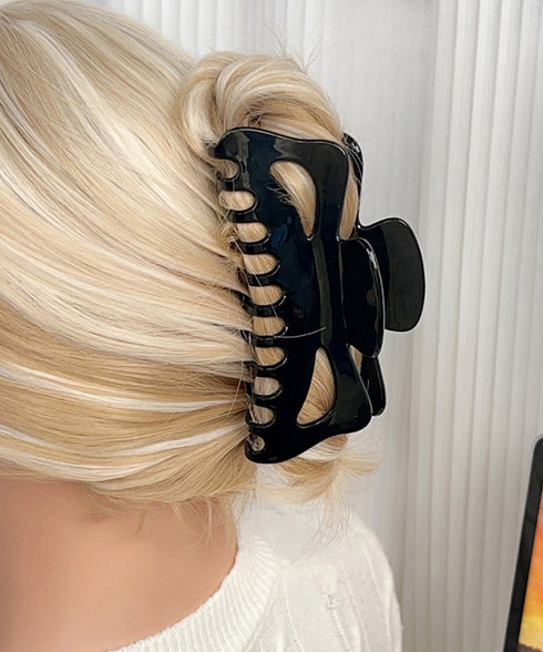 バンスクリップ ヘアクリップ レディース きれいめ ヘアアクセサリー 簡単ヘアアレンジ 大人可愛い おしゃれ フェミニン 巻き髪飾り プレゼント 演奏会 謝恩会 99BYSP-004