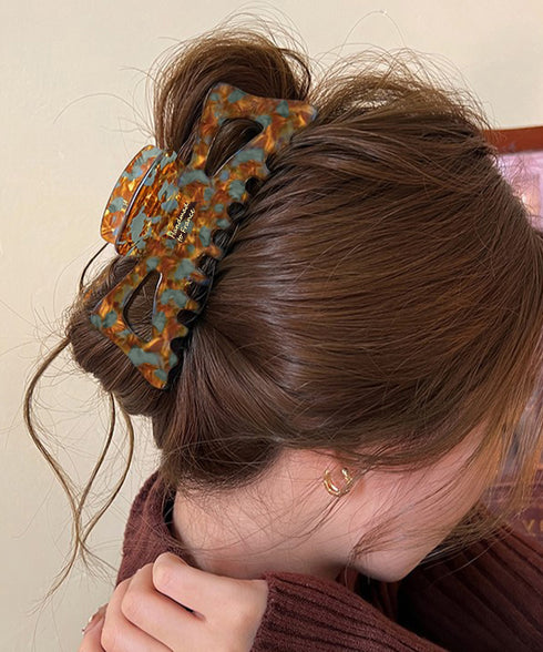 バンスクリップ ヘアクリップ レディース きれいめ ヘアアクセサリー 簡単ヘアアレンジ 大人可愛い おしゃれ フェミニン 巻き髪飾り プレゼント 演奏会 謝恩会 99BYSP-004