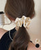 ドット柄シュシュ ヘアゴム 髪飾りグッズ レディース ヘアアクセサリー まとめ髪 髪留め 簡単 ヘアアレンジ 大人可愛い カジュアル オルチャン 99BYSP-005