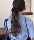 ドット柄シュシュ ヘアゴム 髪飾りグッズ レディース ヘアアクセサリー まとめ髪 髪留め 簡単 ヘアアレンジ 大人可愛い カジュアル オルチャン 99BYSP-005