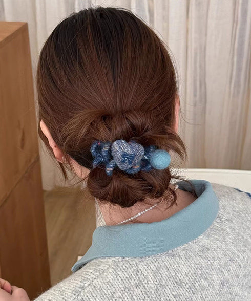 ヘアゴム スプリング きれいめ 韓国風 ハート リボン付き ヘアアクセサリー 大人可愛い 簡単まとめ髪 髪飾り ポニーテール おしゃれ 女子学生 フェミニン小物 99BYSP-006