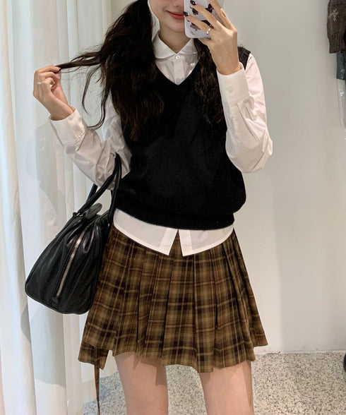 ニットベスト Vネック 重ね着 春秋冬 レディース ニットジレ ノースリーブ ニットトップス ベストセーター きれいめ オフィスカジュアル 大人 プルオーバー 99CXFZ-001