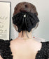 バンスクリップ 大きめ ドット レース レディース ヘアクリップ 髪飾り 髪留め きれいめ オルチャン おしゃれ 大人 可愛い デート 雑貨グッズ 99CXSP-001