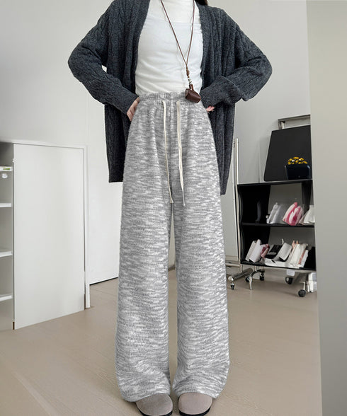 イージーパンツ ルームウエア 韓国風 レディース ボトムス 新作 リラックスパンツ ウエストゴム ゆったり 体型カバー オルチャン ストリート ダンス衣装 99CYDZ-001